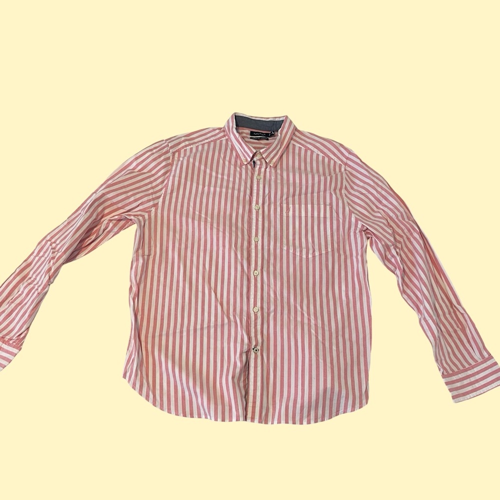 Nautica Striped Button-Down Shirt